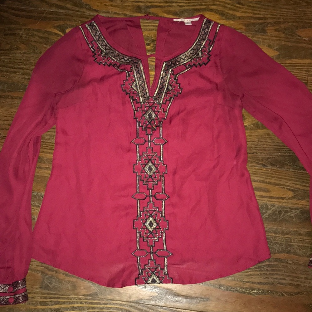 Miami maroon top
